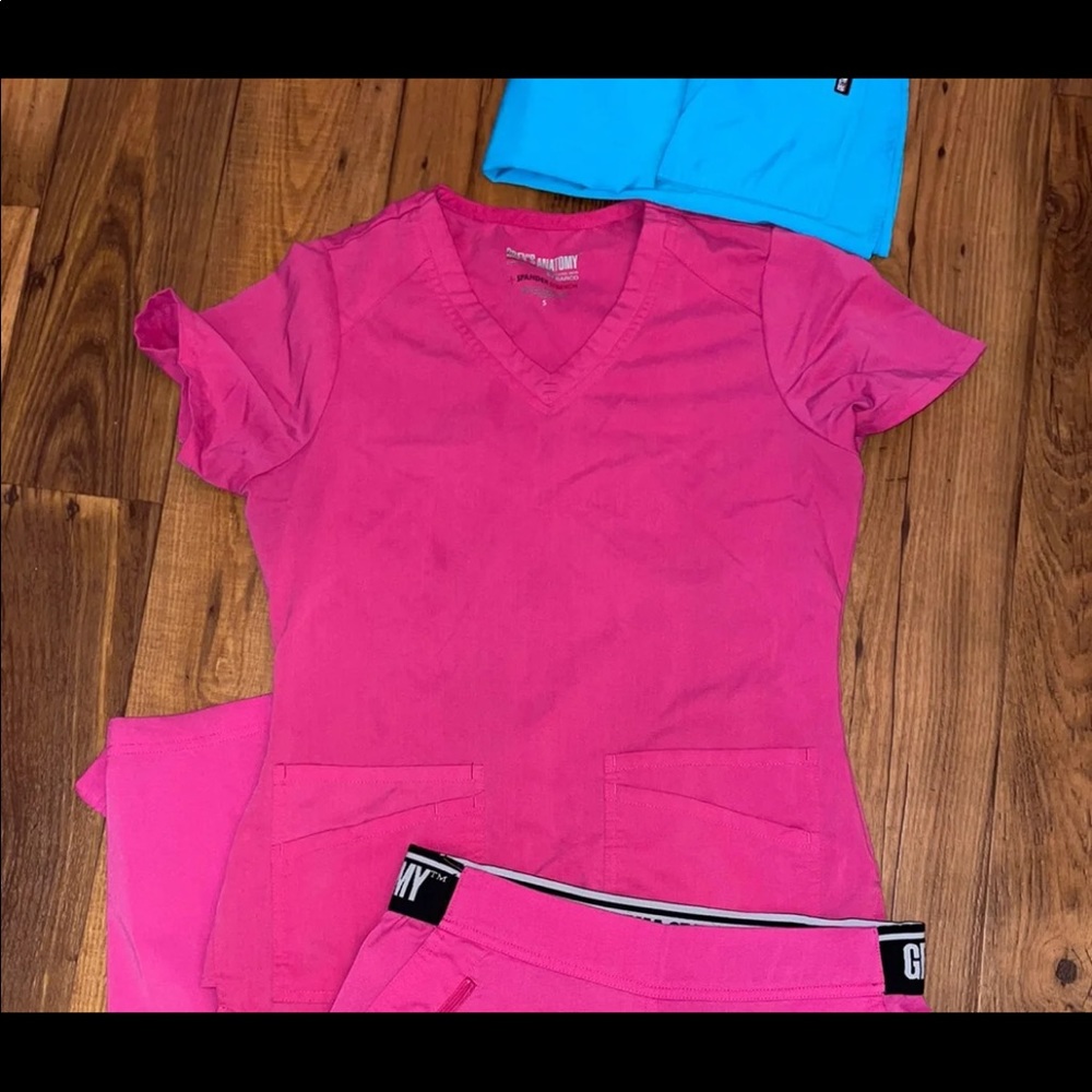 Pink Grey’s Anatomy Scrubs